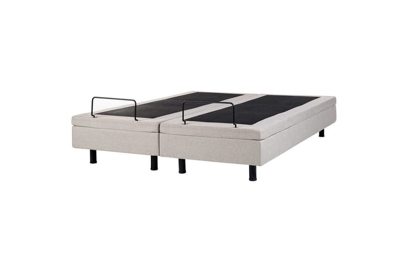 Dubbelsäng Duke Beige-Svart - Beige-Svart - Möbler - Sovrum - Sängram & sängstomme