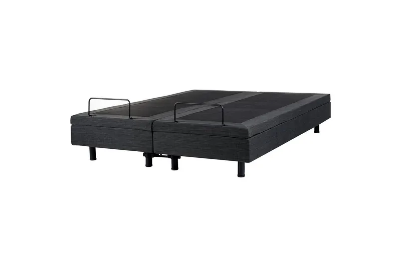 Dubbelsäng Duke Grå-Svart - Grå-Svart - Möbler - Sovrum - Sängar - Komplett Sängpaket