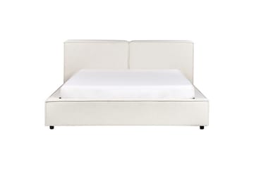 Dubbelsäng Linards med lamellram Vit, 160x200 cm - Vit, 160x200 cm - Möbler - Sovrum - Sängram & sängstomme