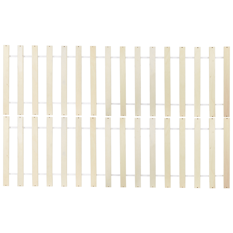 Dubbelsäng med 2 lådor Olendon 120x200 - Brun - Möbler - Sovrum - Sängram & sängstomme