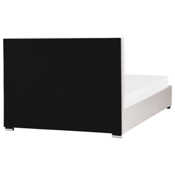 Dubbelsäng med förvaring Rouen 140x200 cm - Ljusbeige - Möbler - Sovrum - Sängram & sängstomme