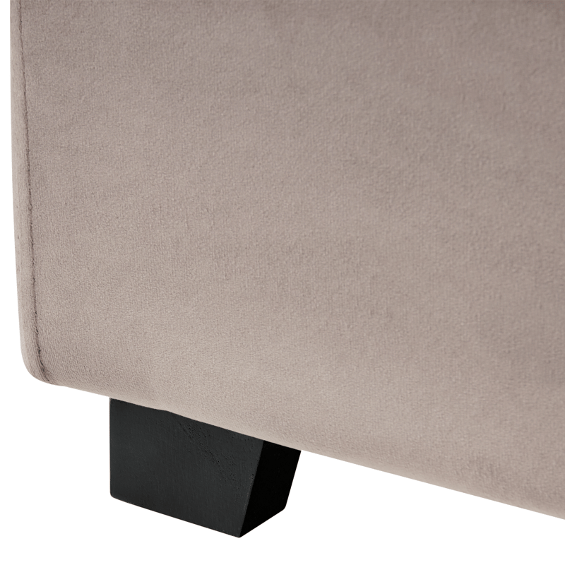 Dubbelsäng med lamellram Rouen 160x200 cm - Taupe - Möbler - Sovrum - Sängram & sängstomme