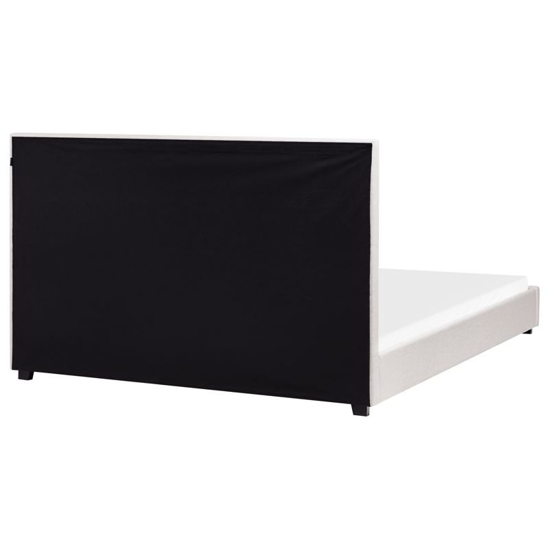 Dubbelsäng med lamellram Rouen 180x200 cm - Ljusbeige - Möbler - Sovrum - Sängram & sängstomme
