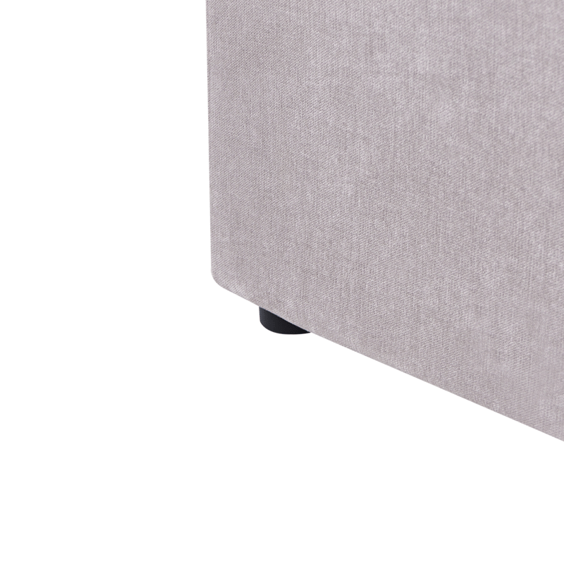 Dubbelsäng Nanterre 140x200 cm - Taupe - Möbler - Sovrum - Sängram & sängstomme