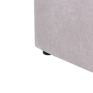 Dubbelsäng Nanterre 160x200 cm - Taupe - Möbler - Sovrum - Sängram & sängstomme