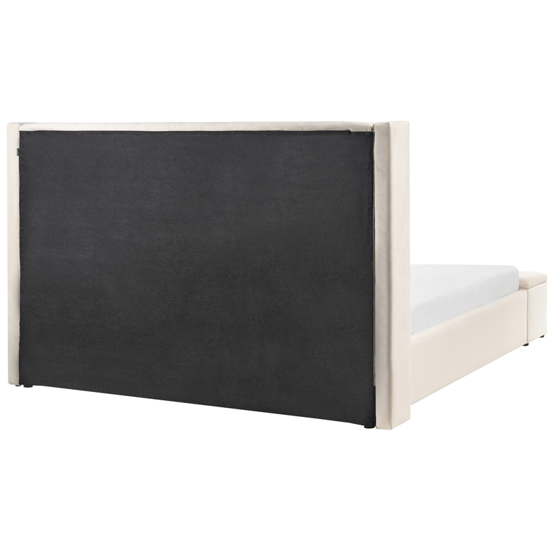 Dubbelsäng Noyers 180x200 cm - Off-White - Möbler - Sovrum - Sängram & sängstomme