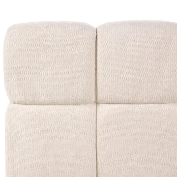 Dubbelsäng Noyon 180x200 cm - Ljusbeige - Möbler - Sovrum - Sängram & sängstomme