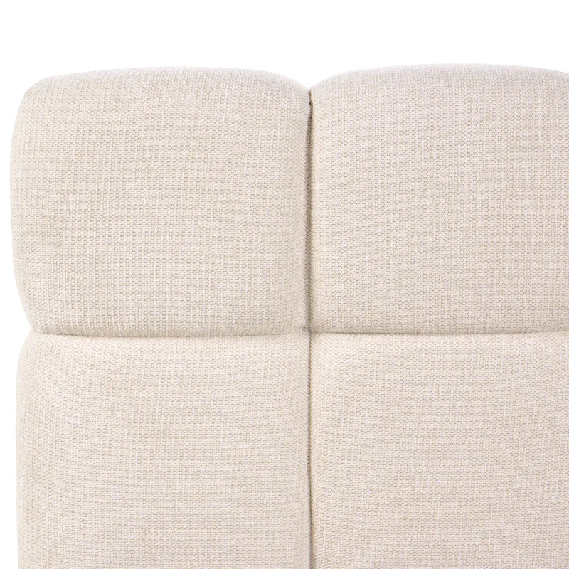 Dubbelsäng Noyon 180x200 cm - Ljusbeige - Möbler - Sovrum - Sängram & sängstomme