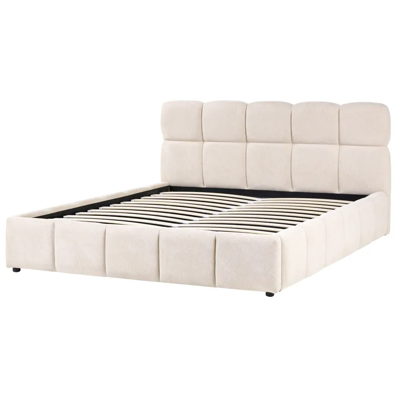 Dubbelsäng Noyon 180x200 cm - Ljusbeige - Möbler - Sovrum - Sängram & sängstomme