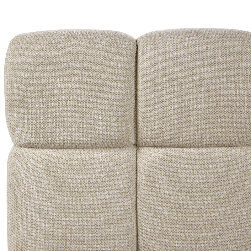 Dubbelsäng Noyon 180x200 cm - Taupe - Möbler - Sovrum - Sängram & sängstomme