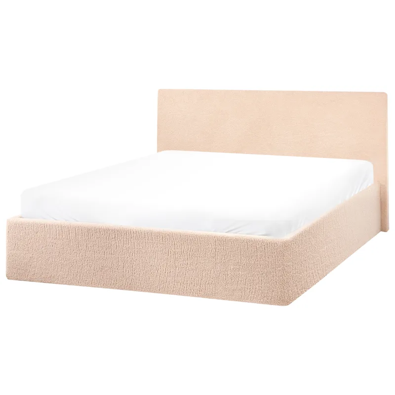 Dubbelsäng Orbey 120x200 cm - Beige - Möbler - Sovrum - Sängram & sängstomme