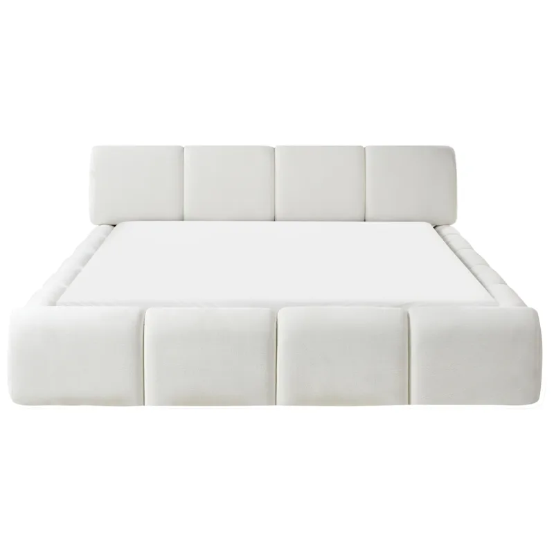 Dubbelsäng Orville 160x200 cm - Off-White - Möbler - Sovrum - Sängram & sängstomme
