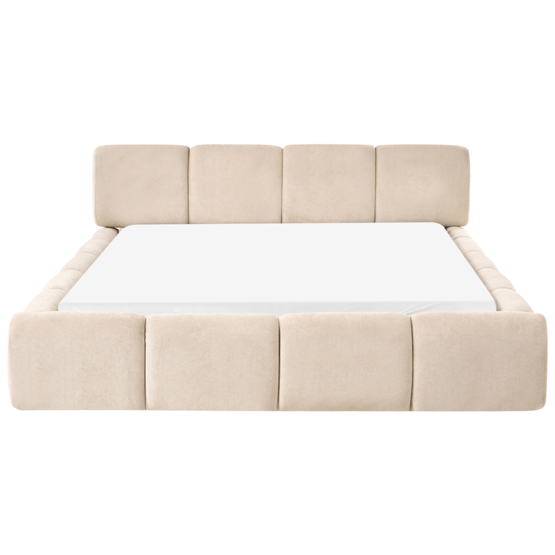 Dubbelsäng Orville 160x200 cm - Taupe - Möbler - Sovrum - Sängram & sängstomme