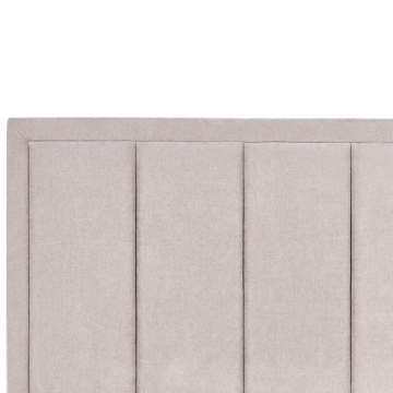 Dubbelsäng Quiberon 160x200 cm - Taupe - Möbler - Sovrum - Sängram & sängstomme