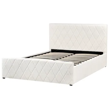Dubbelsäng Rochefort 140x200 cm - Off-White - Möbler - Sovrum - Sängram & sängstomme