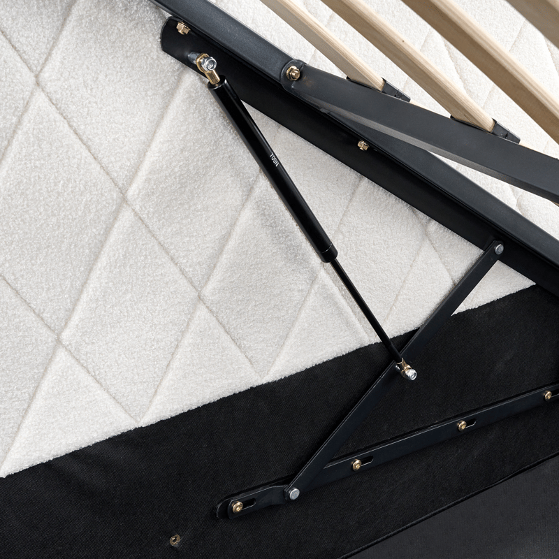 Dubbelsäng Rochefort 140x200 cm - Off-White - Möbler - Sovrum - Sängram & sängstomme