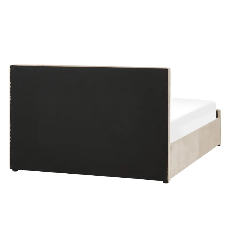 Dubbelsäng Rochefort 180x200 cm - Beige - Möbler - Sovrum - Sängram & sängstomme
