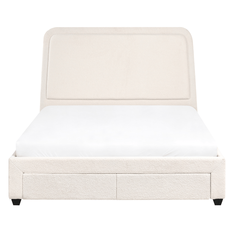 Dubbelsäng Sardent 140x200 - Off-White - Möbler - Sovrum - Sängram & sängstomme