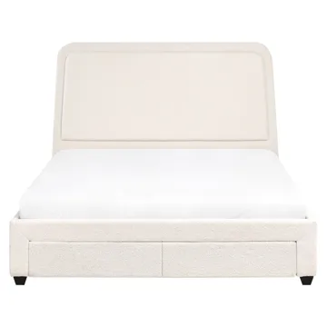 Dubbelsäng Sardent 160x200 - Off-white - Möbler - Sovrum - Sängram & sängstomme