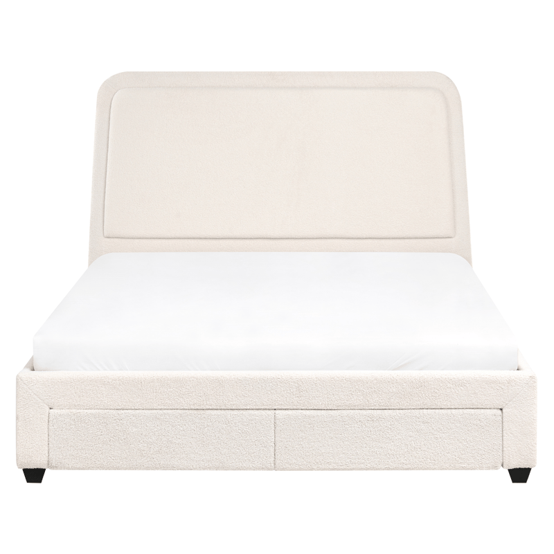 Dubbelsäng Sardent 160x200 - Off-white - Möbler - Sovrum - Sängram & sängstomme