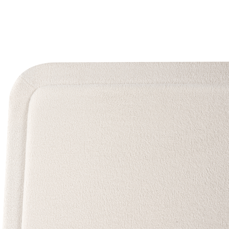 Dubbelsäng Sardent 180x200 - Off-White - Möbler - Sovrum - Sängram & sängstomme