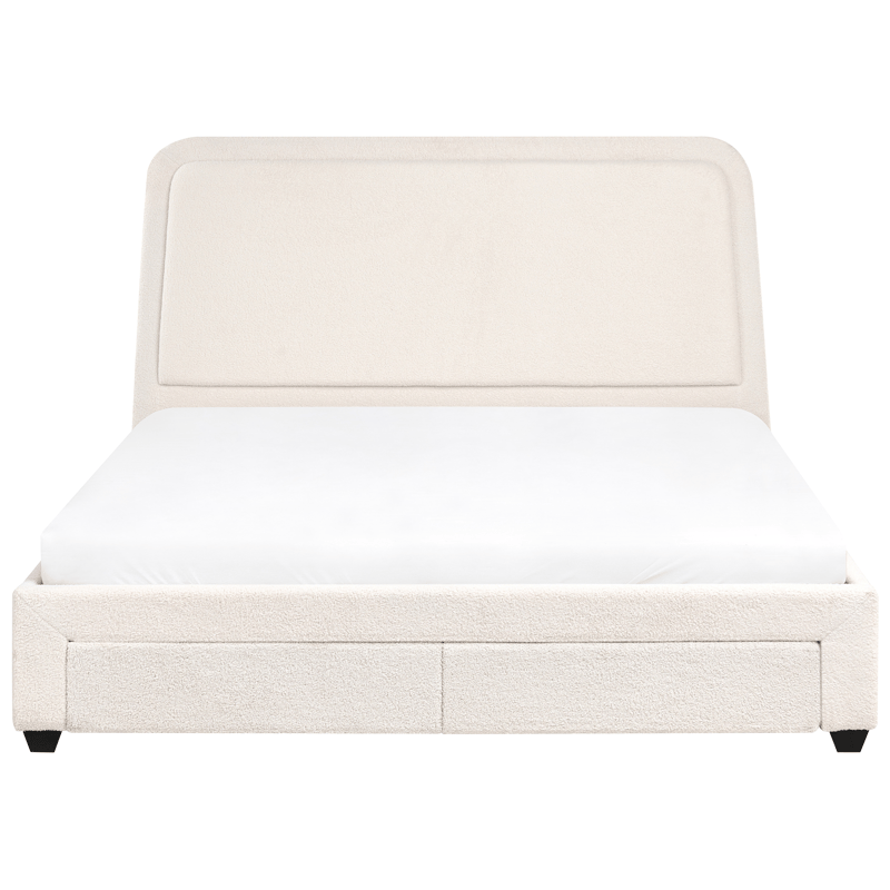 Dubbelsäng Sardent 180x200 - Off-White - Möbler - Sovrum - Sängram & sängstomme