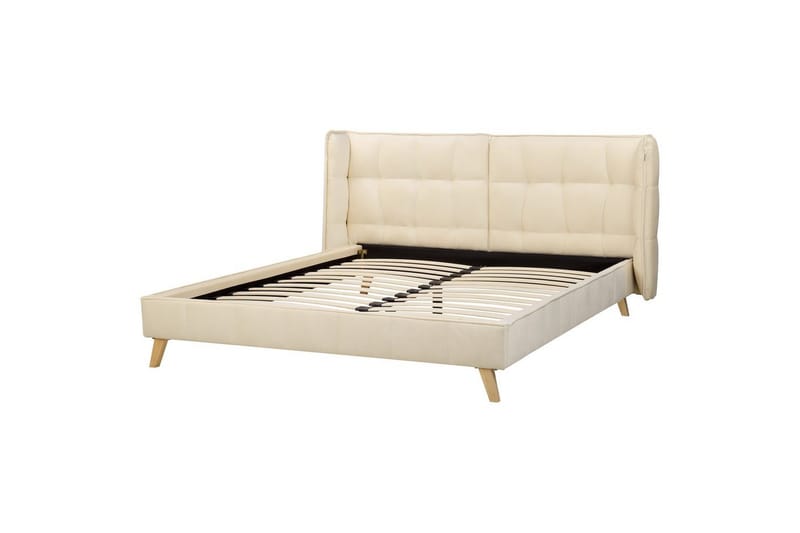 Dubbelsäng Senlis med lamellram 160x200 cm - 160x200 cm - Möbler - Sovrum - Sängram & sängstomme