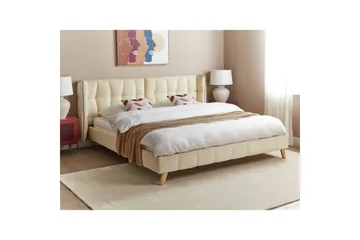 Dubbelsäng Senlis med lamellram 180x200 cm - 180x200 cm - Möbler - Sovrum - Sängram & sängstomme
