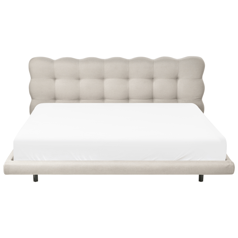 Dubbelsäng Soulisse 180x200 cm - Beige - Möbler - Sovrum - Sängram & sängstomme