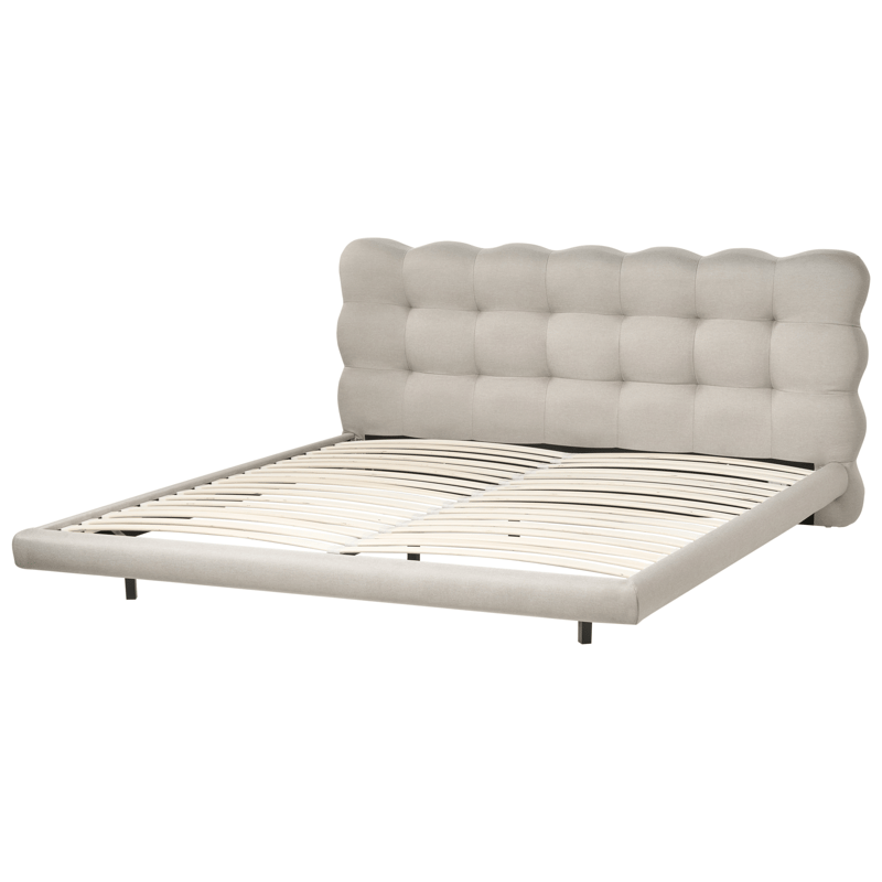 Dubbelsäng Soulisse 180x200 cm - Beige - Möbler - Sovrum - Sängram & sängstomme