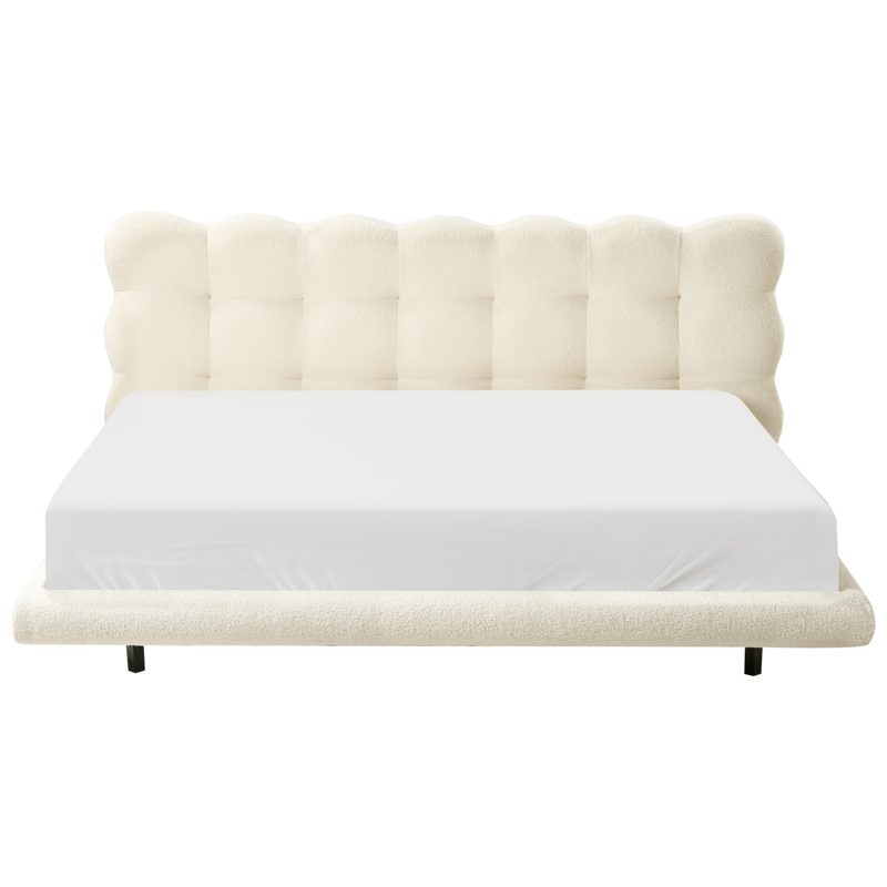 Dubbelsäng Soulisse 180x200 cm - Off-White - Möbler - Sovrum - Sängram & sängstomme