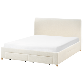 Dubbelsäng Soutrin 160x200 cm - Off-White - Möbler - Sovrum - Sängram & sängstomme