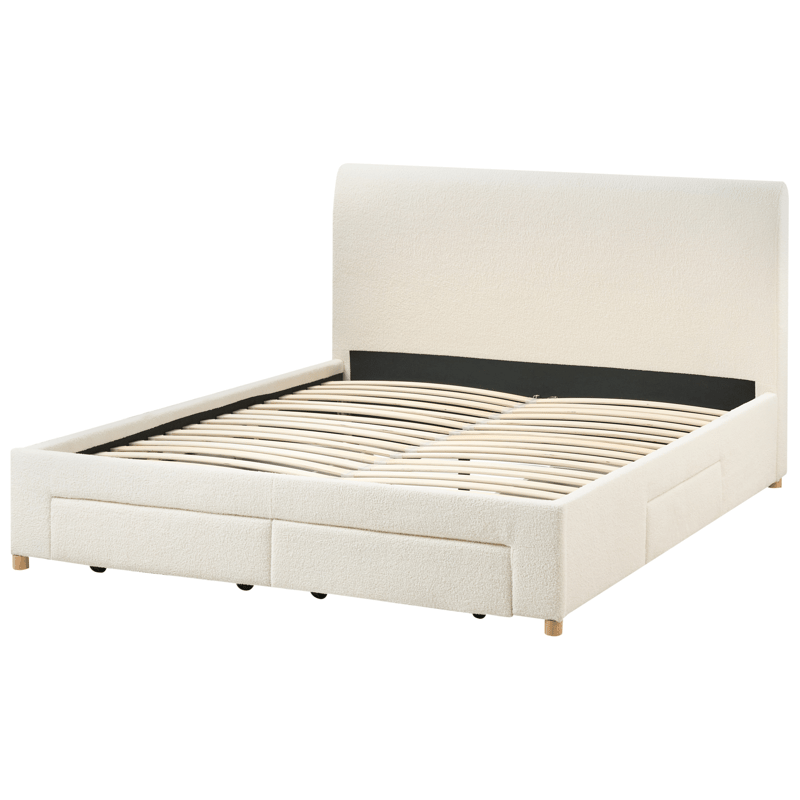 Dubbelsäng Soutrin 160x200 cm - Off-White - Möbler - Sovrum - Sängram & sängstomme