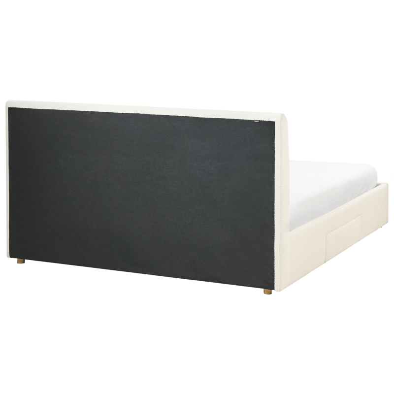 Dubbelsäng Soutrin 180x200 cm - Off-white - Möbler - Sovrum - Sängram & sängstomme
