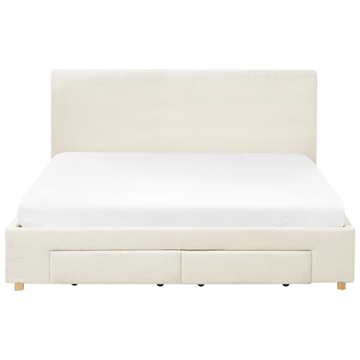 Dubbelsäng Soutrin 180x200 cm - Off-white - Möbler - Sovrum - Sängram & sängstomme
