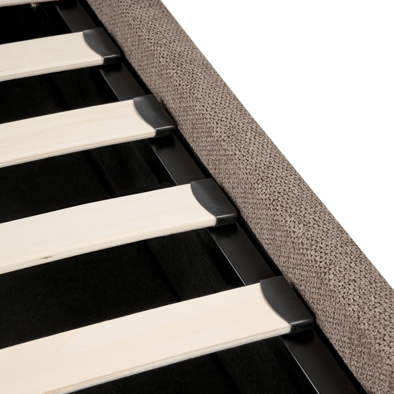 Dubbelsäng Tarascon 180x200 cm - Taupe - Möbler - Sovrum - Sängram & sängstomme