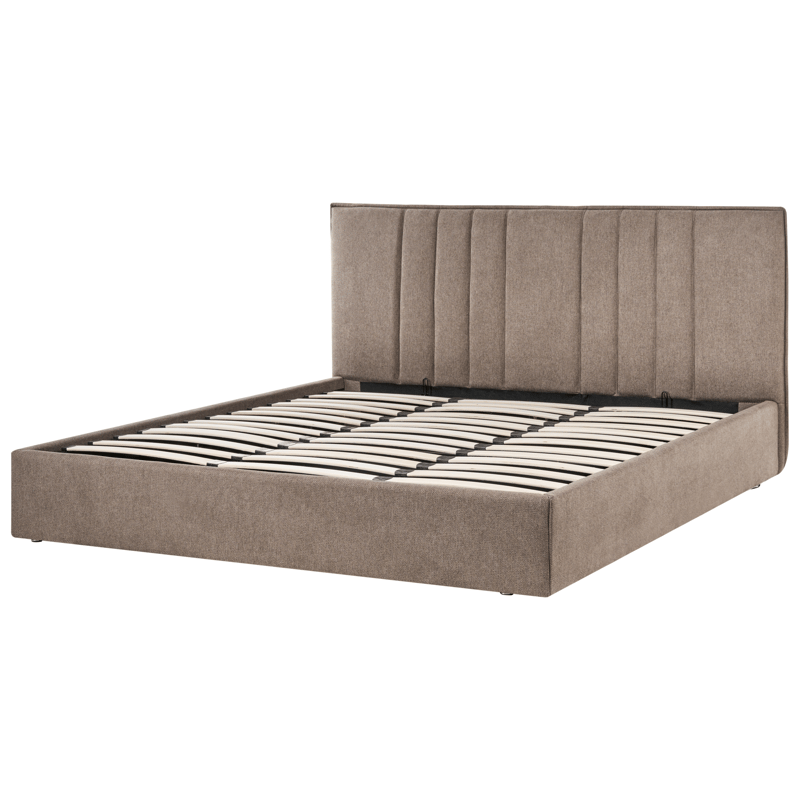 Dubbelsäng Tarascon 180x200 cm - Taupe - Möbler - Sovrum - Sängram & sängstomme