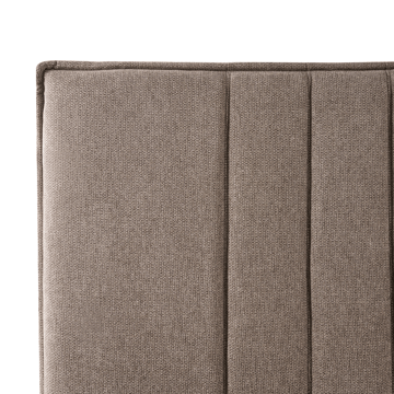Dubbelsäng Tarascon 180x200 cm - Taupe - Möbler - Sovrum - Sängram & sängstomme