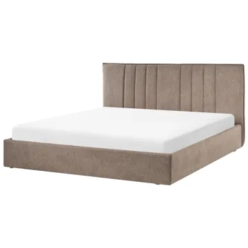 Dubbelsäng Tarascon 180x200 cm - Taupe - Möbler - Sovrum - Sängram & sängstomme