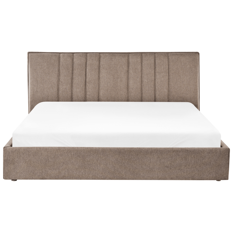 Dubbelsäng Tarascon 180x200 cm - Taupe - Möbler - Sovrum - Sängram & sängstomme