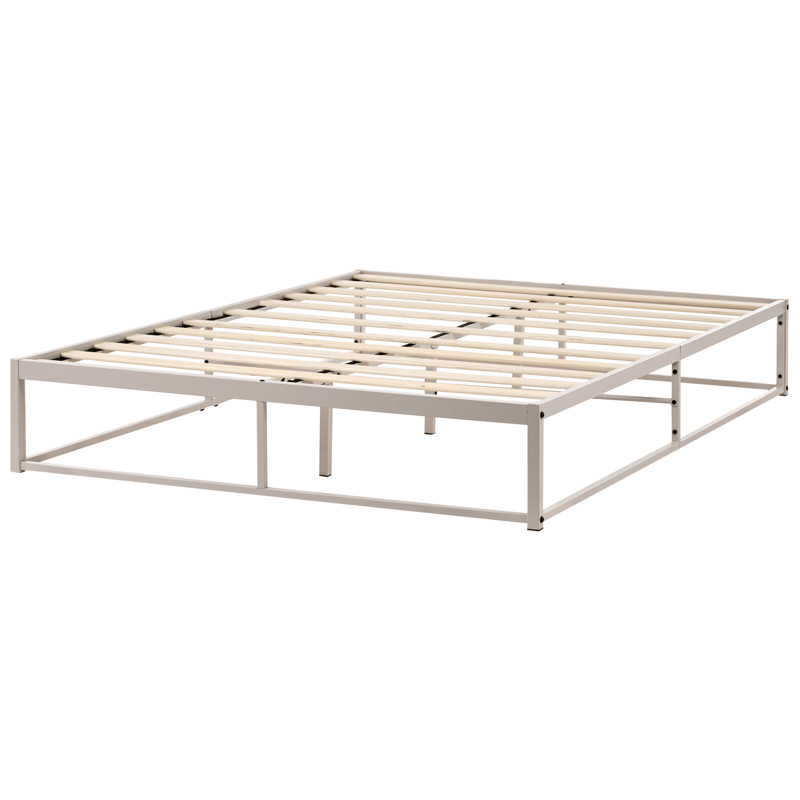 Dubbelsäng Viry 140x200 - Ljusbeige - Möbler - Sovrum - Sängram & sängstomme
