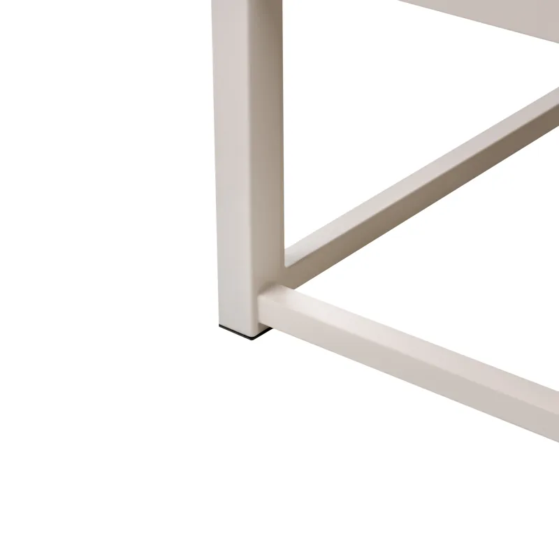 Dubbelsäng Viry 160x200 - Ljusbeige - Möbler - Sovrum - Sängram & sängstomme