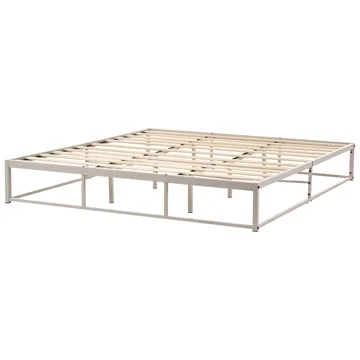 Dubbelsäng Viry 180x200 - Ljusbeige - Möbler - Sovrum - Sängram & sängstomme