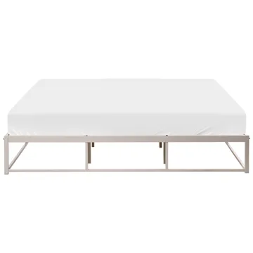 Dubbelsäng Viry 180x200 - Ljusbeige - Möbler - Sovrum - Sängram & sängstomme