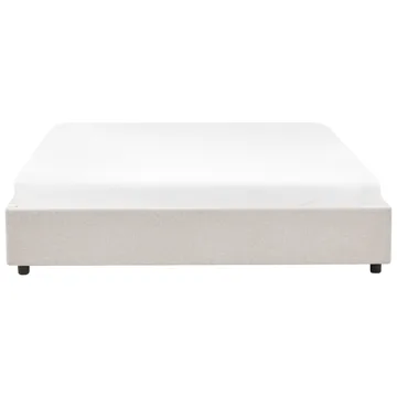 Dubbelsäng Prades 180x200 cm - Ljusbeige - Möbler - Sovrum - Sängram & sängstomme