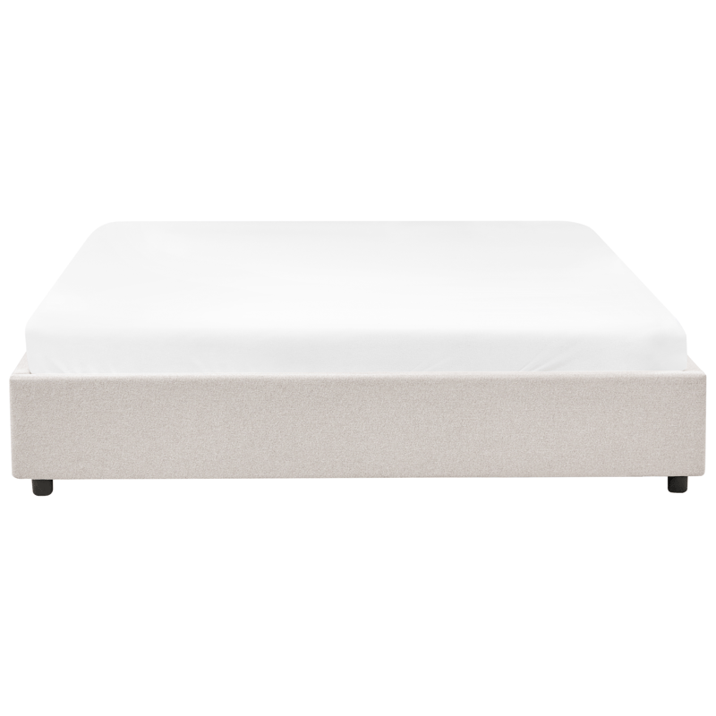 Dubbelsäng Prades 180x200 cm - Ljusbeige - Möbler - Sovrum - Sängram & sängstomme