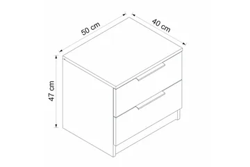 Duleep Sängbord - Möbler - Sovrum - Sängbord