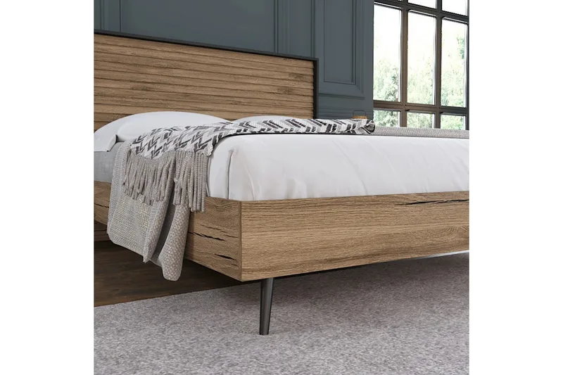 Elspet Sängram 169x205 cm - Brun - Möbler - Sovrum - Sängram & sängstomme