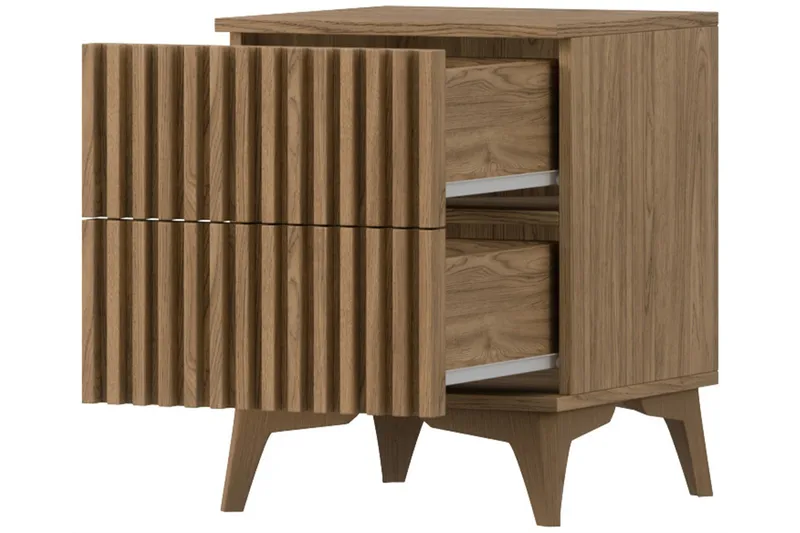 Entsian Sängbord 40 cm - Brun - Möbler - Sovrum - Sängbord