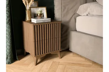 Entsian Sängbord 40 cm - Brun - Möbler - Sovrum - Sängbord